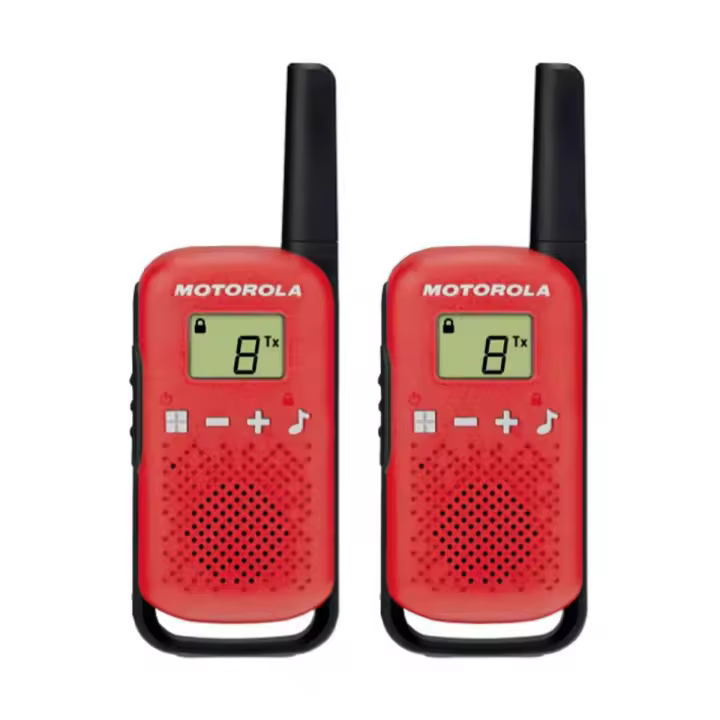 Talkabout T42 Rojo / Pareja de walkie talkies 4Km - 1