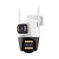 Cámara Vigilancia Gun-Ball 4MP, Zoom Dual 2.8-12, H.265AI, Visión IR, Audio 2 Vías, Detección, 128GB, Wi-Fi- Jortan Tech - details 0