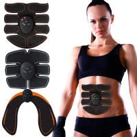 Estimulador Muscular EMS Inalámbrico Para Glúteos Y Caderas Entrenador De Abdominales ABS Masajeador De Reducción De Grasa Fitness Con Parches De Masaje - details 0