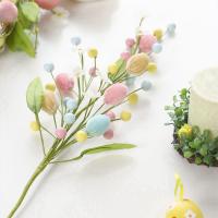 1Pc 50cm Árbol De Huevos De Pascua En Espuma Colorida Planta Artificial Para Decoración De Fiesta Y Hogar Disponible Para Vaso De Decoración - details 2