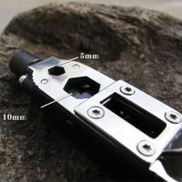 Mini Destornillador Multifuncional De Llavero EDC Para Exteriores Herramienta De Reparación Portátil En Forma De Clave De Acero - details 1