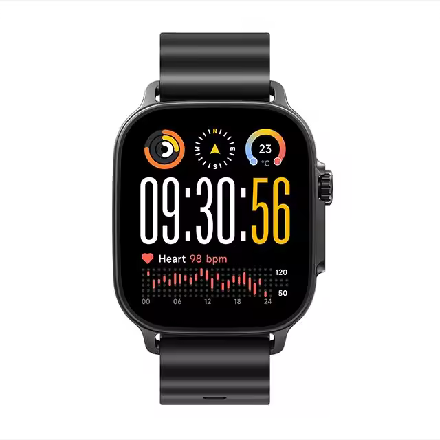 Smartwatch - realme Watch 5, Versión Global, Gran Pantalla AMOLED de 1.97", 16 días Vida de la Batería muy Larga, IP68, 108 modos de deporte y de monitorización de salud, NFC, Brújula y GPS independiente con 5 GNSS, relojes inteligentes - 1