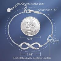 Pulsera de Eslabones de Plata | Regalo Día DE LA Madre azul - details 3
