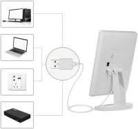 ARISESHOP - Espejo de Maquillaje LED con Luz Táctil, Espejo de Aumento 2x/3x Portátil para Baño y Tocador, Marco de Plástico, Ideal para Viajes, Dormitorio y Uso Diario - details 3