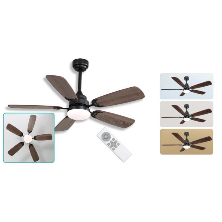 Sky - Ventilador de techo JUNGLE con luz LED integrada y función CCT inteligente para dormitorios y salones… — oferta en Miravia