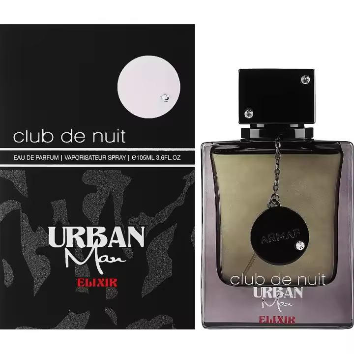 ARMAF CLUB DE NUIT URBAN MAN ELIXIR EAU DE PARFUM 105 ML EN AEROSOL ****POUR HOMME****FRAGANCIA AROMATICA - 1
