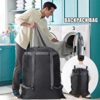 Mochila Grande Con Cordón Ajustable Impermeable Para Viajes Y Camping Bolsa De Almacenamiento Espaciosa Para Ropa - details 1