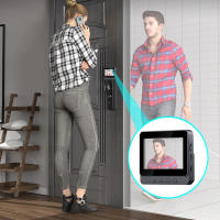 4.3 Inch 2.4G Video Doorbell Wireless HD Screen Camera Security Smart Home Door Bell Infrared night vision Intercom for Home - details 2