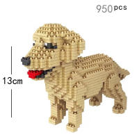 Bloques De Construcción Para Mascotas Perro Mini Modelo De Corgi Collie Pastor Nieve Husky Juguete Educativo Para Niños Y Adultos - details 2