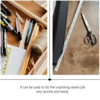 Herramienta DIY Para Ropa Desenganchadora De Hilo Para Costura Accesorios De Costura Para Adultos Material Plástico Y Acero - details 3
