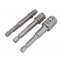 JUEGO DE ADAPTADORES DE PARA LLAVES DE VASO 1/4",3/8",1/2" CON VASTAGO PARA TALADRO O ATORNILLADOR DE 1/4" - details 1