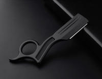 Cuchilla De Afeitar Para Hombres Herramientas De Barbero Eliminador De Pelo De Aleación De Zinc Cuchilla Doble Fila Con 1 Hoja - details 4