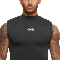 Camiseta De Entrenamiento Para Hombres Secado Rápido Elasticidad Y Transpirabilidad Alta Vestido De Musculación Y Fitness - details 3