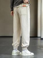 Nuevos Pantalones De Corduroy Para Hombre Otoño Invierno Estilo Callejero Holgado Casuales Pantalones De Jogger Talla plus Hasta 8XL - details 9