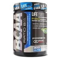 LIFE PRO NUTRITION BCAA PRO 8:1:1 1000MG 200 CAPS - Aminoacidos de Cadena Ramificada - Formato en Cápsulas para Llevar! - details 0