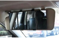 Espejo De Maquillaje Para Coche Plegable Pantalla Grande 30*14cm 3 Secciones Espejo Interior De Auto Visera Antirreflecteante - details 2