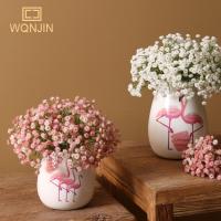 3PC/Lot Gypsophila Artificial Para Bodas Flores Frescas Y Pequeñas Decoración De Hogar Con Flores Artificiales Material Plástico Occasión Bodas Y Baños De Novia - details 7