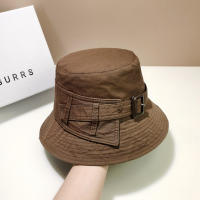 Sombrero De Pesca De Lujo Para Mujer Diseñador Marca Moda Cinturón De Hebilla Protección Solar Panama Flat Casual Playa Sombreros De Verano Tamaño 56-58cm - details 4