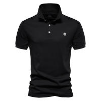 2024 Primavera y novedad de verano, POLO deportivo de solapa de algodón puro para hombre, camisa POLO de talla europea, camiseta de manga corta bordado informal a la moda para hombre - details 6