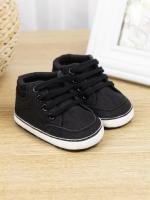 Meckior Zapatos De Bebé Para Todas Las Estaciones Altos Y Duraderos Para Niños Y Niñas Cordones Antideslizantes Primeros Pasos - details 1