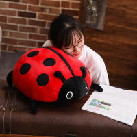 Muñeco De Peluche Kawaii Ladybird Suave Y Cálido Muñeco De Ladybug Para Decoración De Habitación Regalo De Cumpleaños Y Navidad Para Niños - details 4