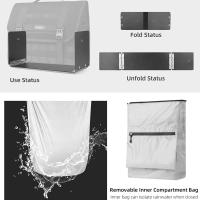 Bolsa De Sillín Para Motocicleta Rhinowalk Capacidad Grande 13L Con Panel De Soporte Organizador De Almacenamiento Lateral De Libera Rápida - details 5
