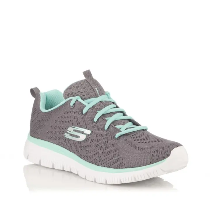 Zapatilla Skechers Mujer Gris Colección 12615 - 1