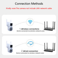 Cámara De Seguridad IP Wifi Exterior 360 Grados Grabación De Video Sin Cable Protección Para El Hogar Con Visión Nocturna Y Alarma Local - details 4