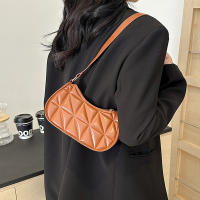 Bolso De Hombro Para Mujer En Cuero Sólido Retro Casual Bolso De Compras Con Cierre De Cremallera Bolsa De Mano Fashion - details 21