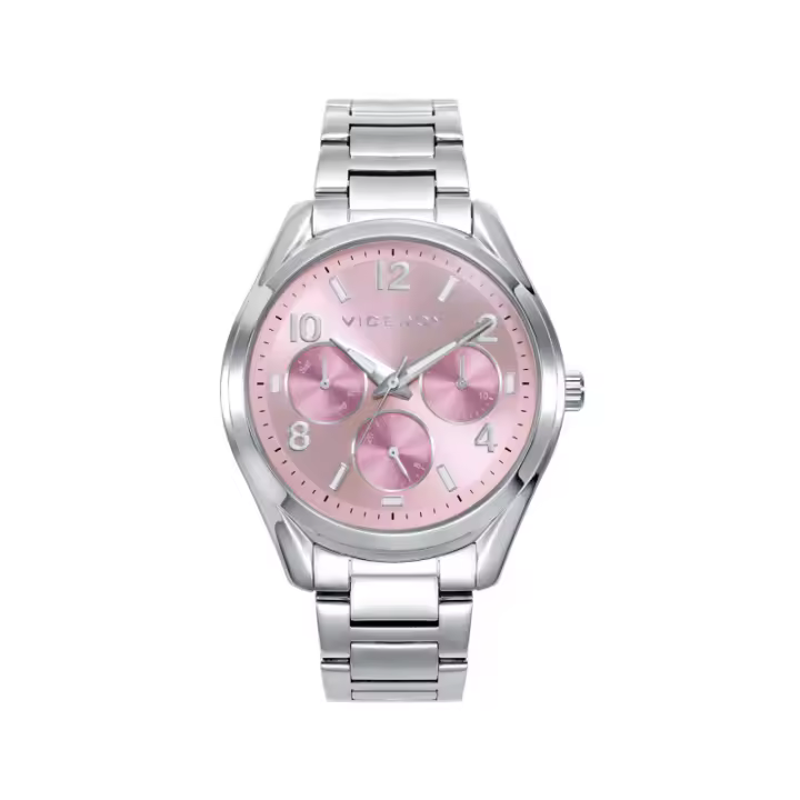 Reloj Viceroy Multifunción Mujer Acero Impermeable Rosa 401224-75 - 1