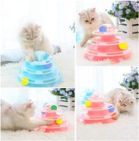 BIT Juego interactivo para chat, interior Tour de pistas Juego para chat, juegos de laberinto - Balle à friandises para chat - Solide et antidérapant - Rose - details 4