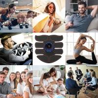 Estimulador De Músculos Abdominales EMS Con App Para Entrenamiento De Brazos USB Recargable Aparato De Ejercicio Muscular Para Hombres En Casa - details 7