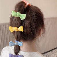 10Pcs/set Cinturones De Cabello Para Mujeres Y Niñas Con Lazo Colorido 4CM Elásticos Accesorios De Cabello Fashion Para Niñas Regalo - details 5