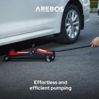 AREBOS 2T Gato De Maniobra De Doble Pistón Hidráulico Para Coches - details 14