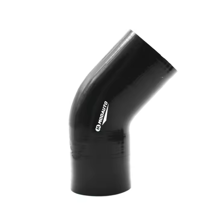 MODAUTO Manguera de Silicona Acoplador, Tubo Reductor de Silicona DE 45º, Universal, 3/4 Capas, Alto Rendimiento - 1