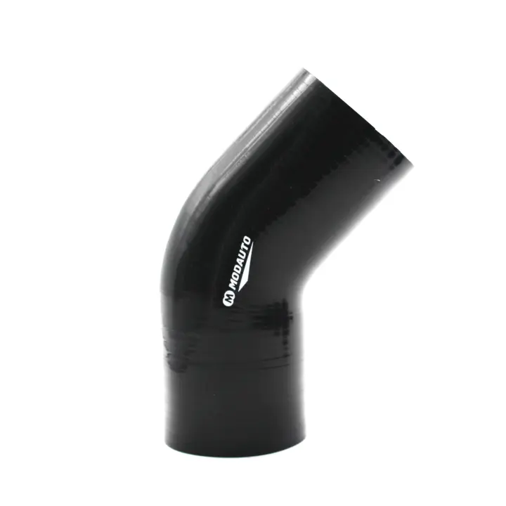 MODAUTO Manguera de Silicona Acoplador, Tubo Reductor de Silicona DE 45º, Universal, 3/4 Capas, Alto Rendimiento - 1
