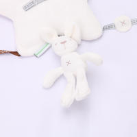 Conejo de peluche con forma de estrella de cinco puntas para bebé, oso giratorio, campana de noche musical, caja de música, campana de cama, juguete para cama de bebé - details 9