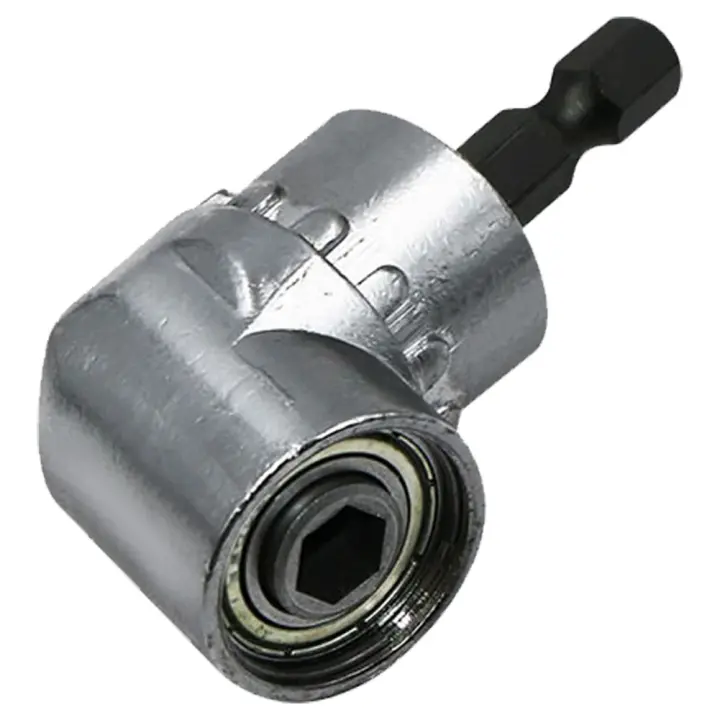 Adaptador De Angulo De 105 Grados Para Destornillador Herramienta Eléctrica Extensión De Destornillador Soporte De Destornillador Agarre De Tornillo Adhesivo De Juego De Piezas Herramienta De Mano - 1