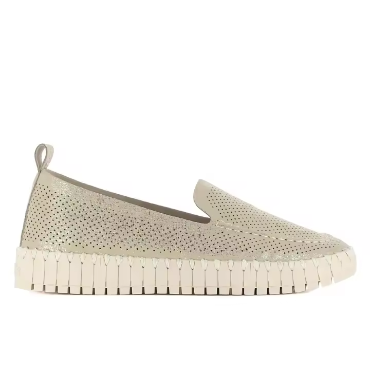 CAMILA'S Mocasines de plataforma TKM de color Dorado - 1