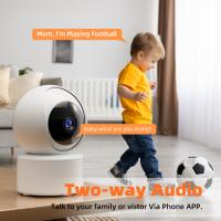 Cámara De Seguridad IP WiFi Inalámbrica 5MP 5G Con Visión Nocturna Y Rastreo Automático AI Monitor De Bebé Sistema De Vigilancia Doméstica Interior - details 10