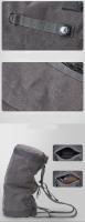 Mochila Grande Para Hombre De Algodón Impermeable Con Gran Capacidad De Viaje Mochila De Escalada Montañera Con Manijas Suaves Y Múltiples Bolsillos - details 6
