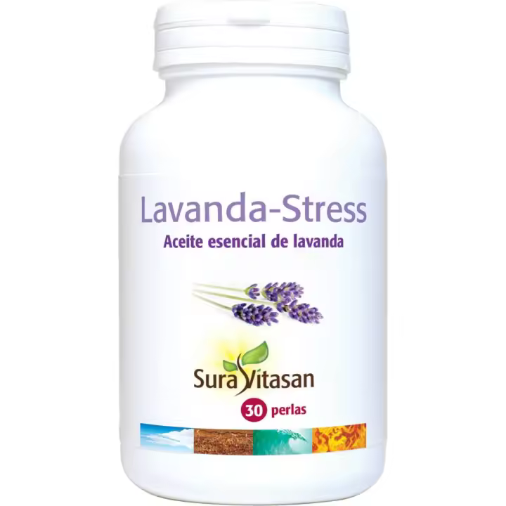 Sura Vitasan Lavanda-Stress 30 Perlas - Relajante Natural - 1