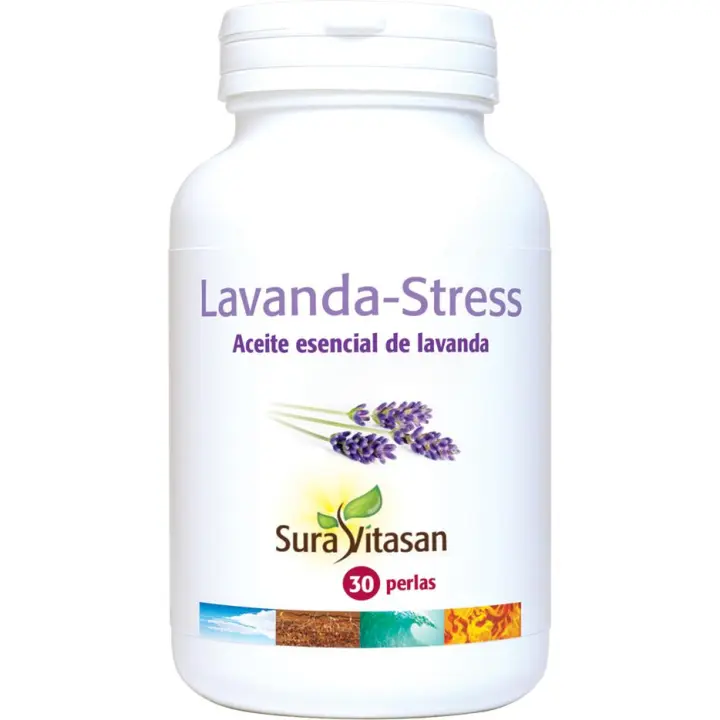 Sura Vitasan Lavanda-Stress 30 Perlas - Relajante Natural - 1