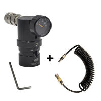 Régulador Micro MR Gen 2 Con Manómetro De Presión Baja HPA Ajustable 300psi Acero Inoxidable Y Aleación De Cobre Para Paintball - details 10