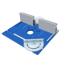 Kit De Elevador De Ruteador Para Carpintería - Placa De Inserto Para Mesa De Ruteador Aluminio Con Guía De Miter Y Bracket Para Motores De 65mm - details 9