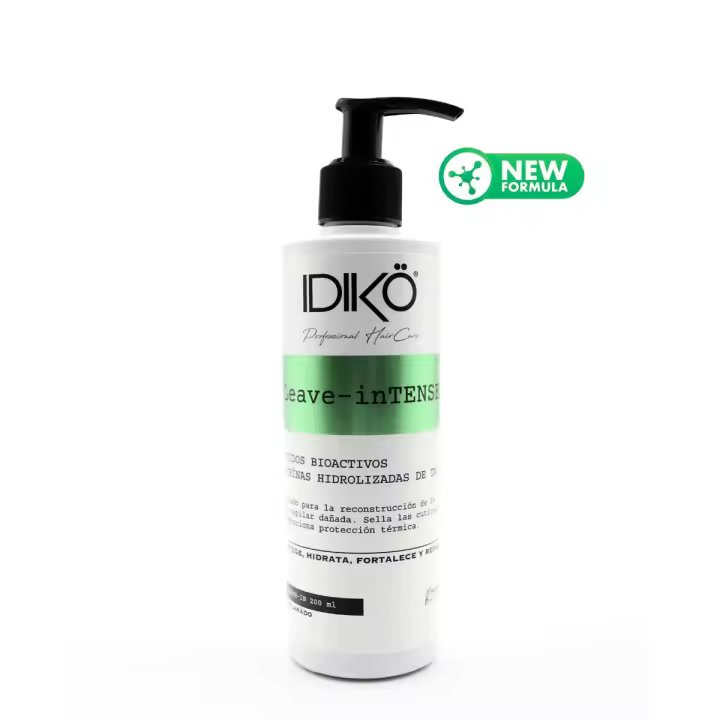 Leave-inTENSE 200ml de Idikö. Tu acondicionador Leave-in sin aclarado. Vegano con péptidos capilares y proteínas de trigo - 1