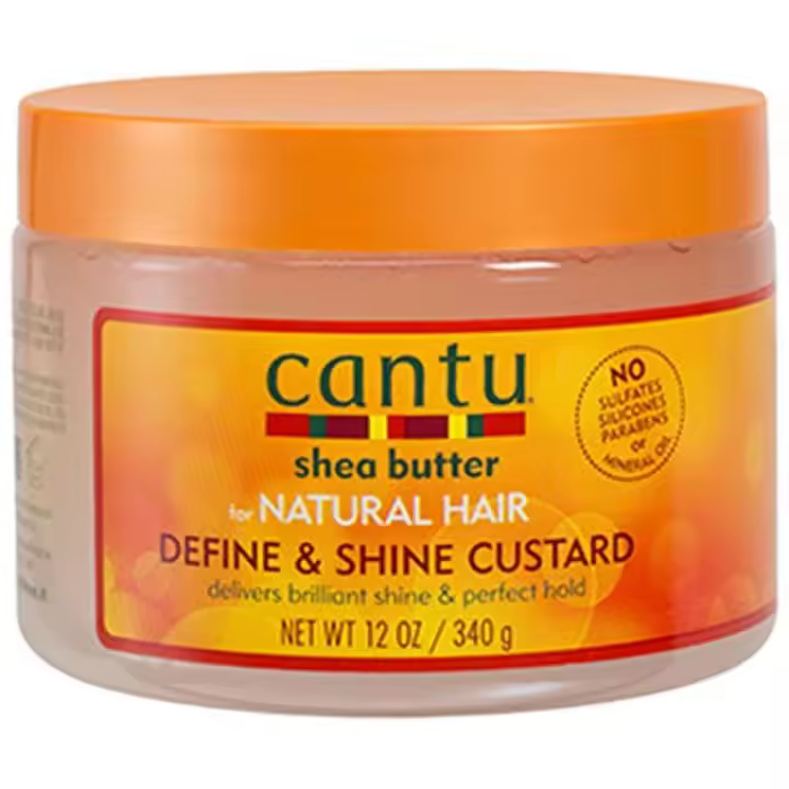 Cantu Shea Butter For Natural Hair Define&Shine Custard 340G - 1
