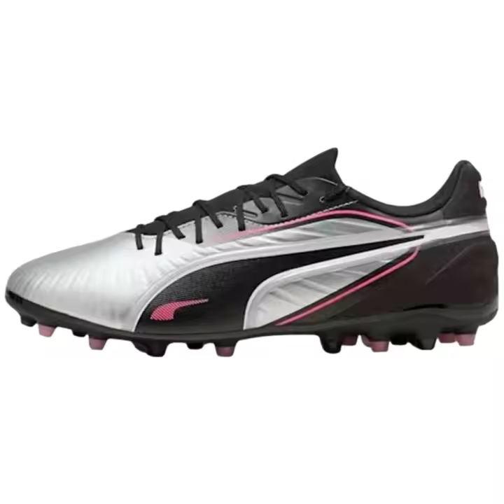 Botas de Futbol Puma King Match Mg para hombre en color gris - 1