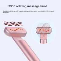 Máscara de masaje para los ojos, recargable por USB con batería de iones de litio, sin fragancia, para alivio de los ojos y la cara, ideal regalo de Navidad para mujeres, masajeador facial con múltiples modos - details 5