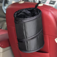 Bolsa De Basura Para Coche Negra Impermeable Con Bolsillo Lateral Resistente a Fugas Bolsa De Hielo Para Interior Del Coche - details 0